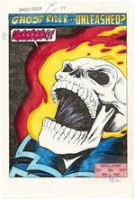 GHOST RIDER #77 COMPLETE STORY COLOR GUIDES (ANDY YANCHUS COLORIST).