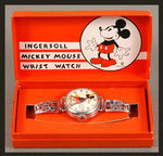 "INGERSOLL MICKEY MOUSE WRIST WATCH" FIRST VERSION IN 1933 CHICAGO EXPOSITION BOX.