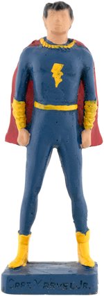 CAPTAIN MARVEL JR. HIGH GRADE KERR PREMIUM FIGURE WITH SHIPPING CARTON.