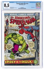 AMAZING SPIDER-MAN #119 APRIL 1973 CGC 8.5 VF+.