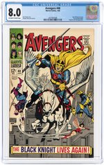 AVENGERS #48 JANUARY 1968 CGC 8.0 VF (FIRST NEW BLACK KNIGHT).