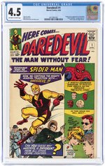 DAREDEVIL #1 APRIL 1964 CGC 4.5 VG+ (FIRST DAREDEVIL).