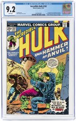 INCREDIBLE HULK #182 DECEMBER 1974 CGC 9.2 NM-.