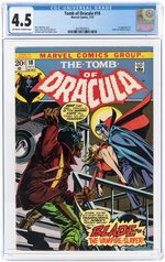 TOMB OF DRACULA #10 JULY 1973 CGC 4.5 VG+ (FIRST BLADE THE VAMPIRE SLAYER).