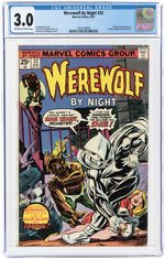 WEREWOLF BY NIGHT #32 AUGUST 1975 CGC 3.0 GOOD/VG (FIRST MOON KNIGHT).