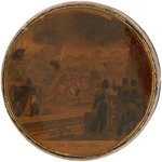 NEW ORLEANS DEFENSE WAR OF 1812 SNUFF BOX.