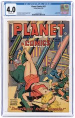 PLANET COMICS #53 MARCH 1948 CGC 4.0 VG.