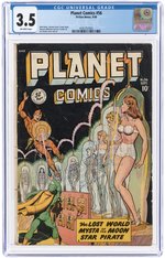 PLANET COMICS #56 SEPTEMBER 1948 CGC 3.5 VG-.