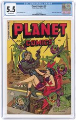PLANET COMICS #69 WINTER 1952 CGC 5.5 FINE-.