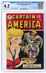 CAPTAIN AMERICA #64 OCTOBER 1947 CGC 4.5 VG+.