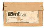 "KEWPIE DOLL" BOXED JOINTED BISQUE.