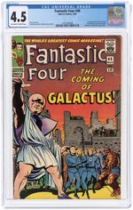 FANTASTIC FOUR #48 MARCH 1966 CGC 4.5 VG+ (FIRST SILVER SURFER & GALACTUS).