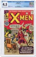 X-MEN #2 NOVEMBER 1963 CGC 4.5 VG+.