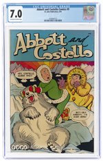 ABBOTT AND COSTELLO #9 FEBRUARY 1950 CGC 7.0 FINE/VF.