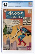 ACTION COMICS #251 APRIL 1959 CGC 4.5VG+.