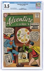 ADVENTURE COMICS #253 OCTOBER 1958 CGC 3.5 VG-.