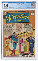 ADVENTURE COMICS #292 JANUARY 1962 CGC 4.0 VG.