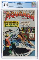 AQUAMAN #3 MAY-JUNE 1962 CGC 4.5 VG+.