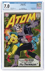 ATOM #29 FEBRUARY-MARCH 1967 CGC 7.0 FINE/VF.