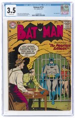 BATMAN #110 SEPTEMBER 1957 CGC 3.5 VG-.