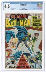 BATMAN #208 JANUARY-FEBRUARY 1969 CGC 4.5 VG+.