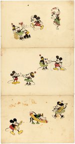 DISNEY SPANISH CONCEPT ORIGINAL ART LOT.