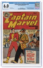 CAPTAIN MARVEL ADVENTURES #82 MARCH 1948 CGC 6.0 FINE.