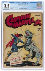 CAPTAIN MARVEL JR. #42 SEPTEMBER 1946 CGC 3.5 VG-.