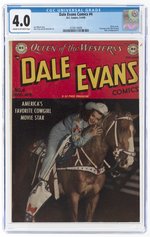 DALE EVANS COMICS #4 MARCH-APRIL 1949 CGC 4.0 VG.