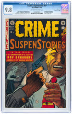 "CRIME SUSPENSTORIES" #17 JUNE-JULY 1953 CGC 9.8 NM/MINT GAINES FILE COPY.