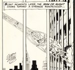 SUPERMAN #294 COMIC BOOK PAGE ORIGINAL ART BY CURT SWAN.