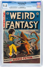 "WEIRD FANTASY" #21 SEPTEMBER-OCTOBER 1953 CGC 9.8 NM/MINT GAINES FILE COPY.