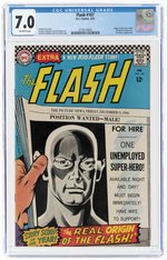 FLASH #167 FEBRUARY 1967 CGC 7.0 FINE/VF.