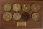 REAGAN MEDALLIC ART CO. 1981 INAUGURAL MEDAL PROCESS SET #25 OF 125.