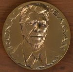 REAGAN MEDALLIC ART CO. 1981 INAUGURAL MEDAL PROCESS SET #25 OF 125.