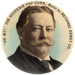TAFT OH MY! THE SOUVENIR POP CORN MADE BY NATIONAL CANDY CO. POCKET MIRROR.