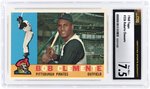 1960 TOPPS #326 ROBERTO CLEMENTE (HOF) CSG 7.5 NM+.