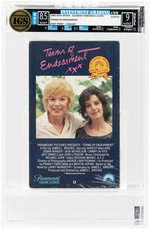 TERMS OF ENDEARMENT BETA (1983) IGS BOX 8.5 MINT SEAL 9 MINT (ACADEMY EMBOSSED COVER/FIRST PRINT/C SEALED).