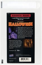 HALLOWEEN VHS (1995) IGS BOX 9 MINT SEAL 9 MINT UNCIRCULATED (BLOCKBUSTER PROMO/NO ISBN/UPC 85418/NO WM).