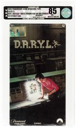 D.A.R.Y.L. VHS (1985) VGA 85 NM+ (VERTICAL OVERLAP/WHITE PARAMOUNT HOME VIDEO WATERMARK/NO STICKER SEAL).