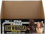 STAR WARS (1978) - CHEWBACCA STUFFED TOY BIN DISPLAY (COLOR TOUCH).