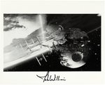 STAR WARS COMPOSER JOHN WILLIAMS SIGNED PHOTO.