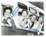 THE HONEYMOONERS CAST-SIGNED PHOTO.