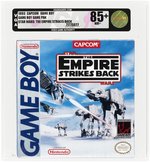 NINTENDO GAME BOY (1993) STAR WARS: THE EMPIRE STRIKES BACK VGA 85+ NM+ (GOLD LEVEL).