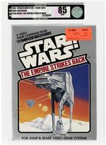 ATARI 2600 (1982) STAR WARS: THE EMPIRE STRIKES BACK VGA 85 NM+.