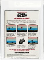 ATARI 2600 (1982) STAR WARS: THE EMPIRE STRIKES BACK VGA 85 NM+.