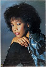 WHITNEY HOUSTON SIGNED POSTER.