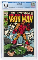 IRON MAN #17 SEPTEMBER 1969 CGC 7.5 VF- (FIRST MIDAS).