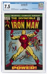 IRON MAN #47 JUNE 1972 CGC 7.5 VF-.