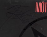 MÖTLEY CRÜE BAND-SIGNED SHOUT AT THE DEVIL LP COVER.